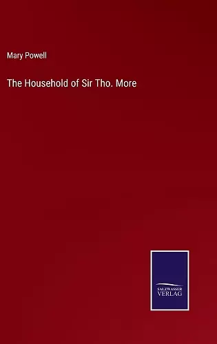 The Household of Sir Tho. More cover