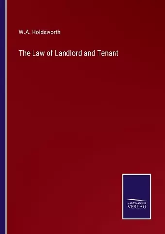 The Law of Landlord and Tenant cover