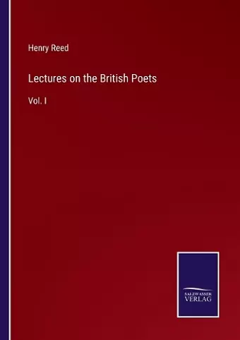 Lectures on the British Poets cover