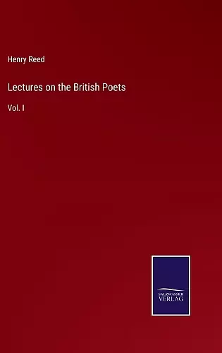 Lectures on the British Poets cover