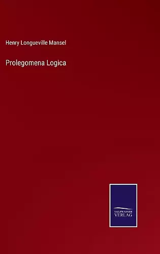 Prolegomena Logica cover