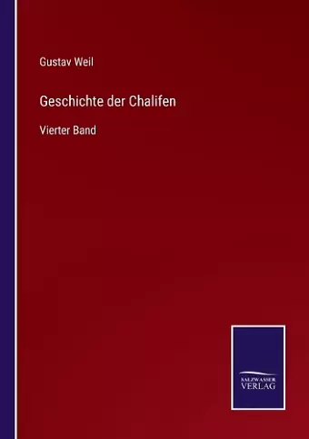 Geschichte der Chalifen cover