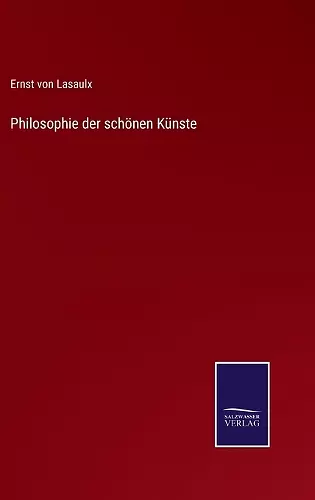 Philosophie der schönen Künste cover