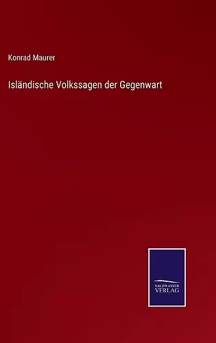 Isländische Volkssagen der Gegenwart cover