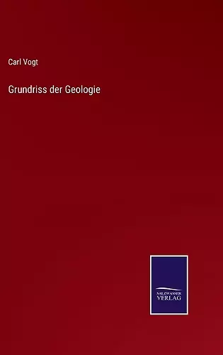 Grundriss der Geologie cover