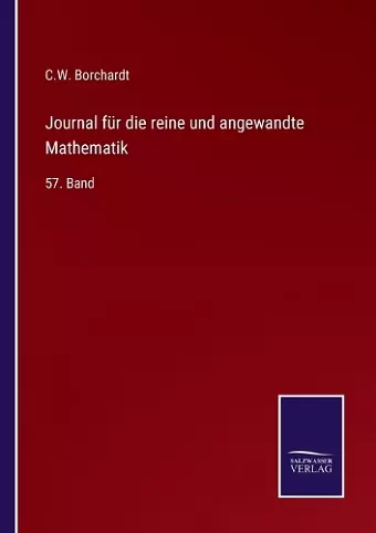 Journal für die reine und angewandte Mathematik cover