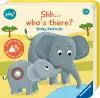 Ravensburger Play+ Infant & Toddler - Shhh…Who's there? Baby Animals My First Seek and Find Sound Book cover