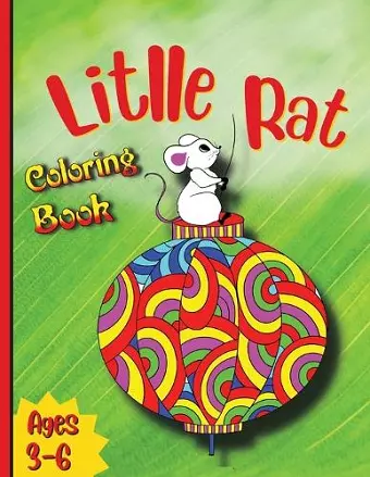 Litlle Rat Coloting Book cover