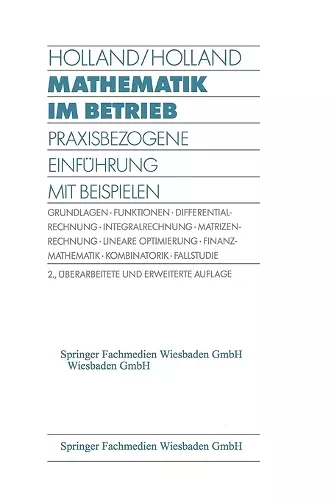 Mathematik im Betrieb cover