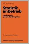 Statistik im Betrieb cover
