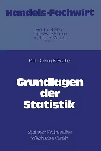 Grundlagen der Statistik cover
