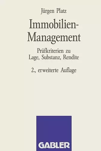 Immobilien-Management cover