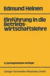 Einführung in die Betriebswirtschaftslehre cover