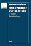 Finanzierung der Betriebe cover
