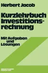 Kurzlehrbuch Investitionsrechnung cover
