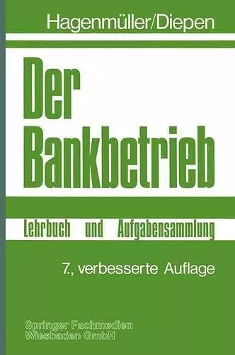 Der Bankbetrieb cover