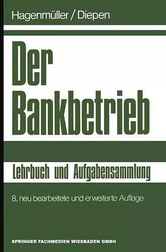 Der Bankbetrieb cover