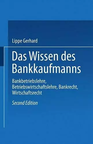 Das Wissen des Bankkaufmanns cover