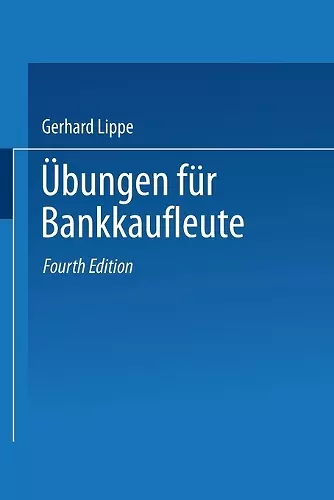 Übungen für Bankkaufleute cover