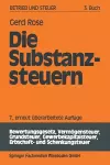 Die Substanzsteuern cover