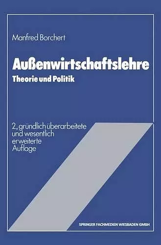 Außenwirtschaftslehre cover