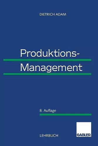 Produktions-Management cover