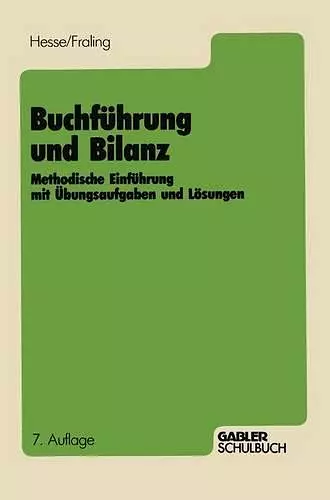 Buchführung und Bilanz cover