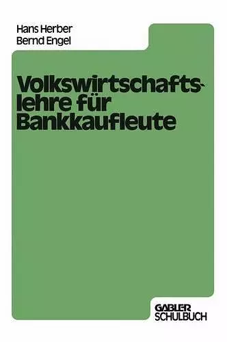 Volkswirtschaftslehre für Bankkaufleute cover