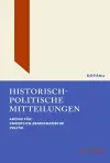 Historisch-Politische Mitteilungen cover
