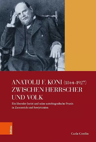 Anatolij F. Koni (1844−1927) zwischen Herrscher und Volk cover