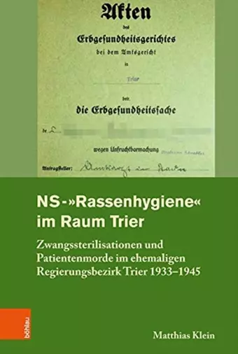 NS-"Rassenhygiene" im Raum Trier cover