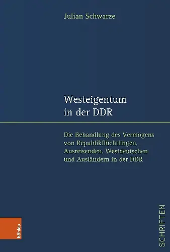 Westeigentum in der DDR cover
