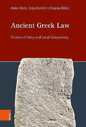Ancient Greek Law cover