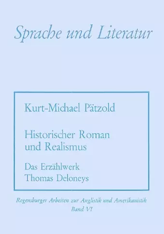 Historischer Roman Und Realismus cover