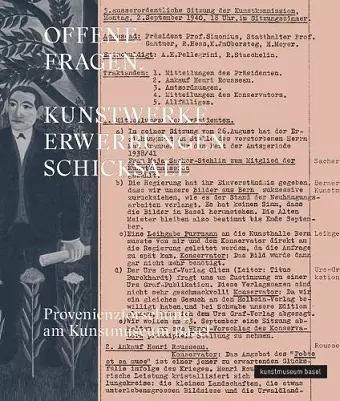OFFENE FRAGEN. Kunstwerke – Erwerbungen – Schicksale cover
