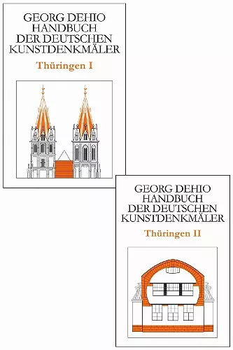 Set Dehio - Handbuch der deutschen Kunstdenkmäler / Thüringen Bd. I+II cover