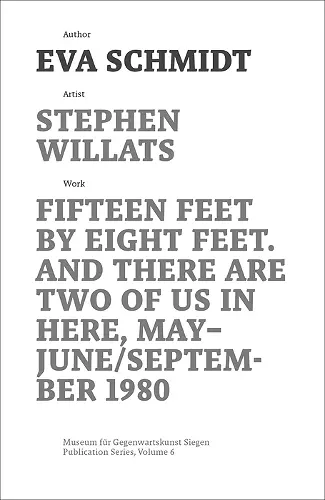 Stephen Willats cover