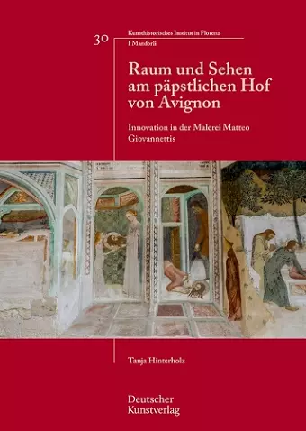 Raum und Sehen am päpstlichen Hof von Avignon cover