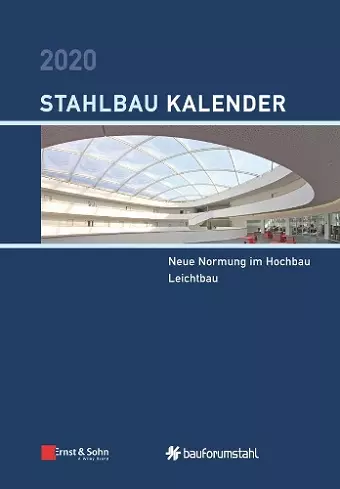 Stahlbau Kalender 2020 cover