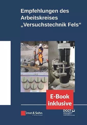 Empfehlungen des Arbeitskreises VersuchstechnikFels (incl. e-Book als ePDF) cover