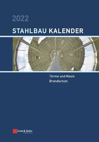 Stahlbau-Kalender 2022 cover