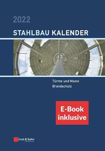 Stahlbau-Kalender 2022 cover