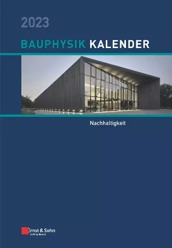 Bauphysik-Kalender 2023 cover