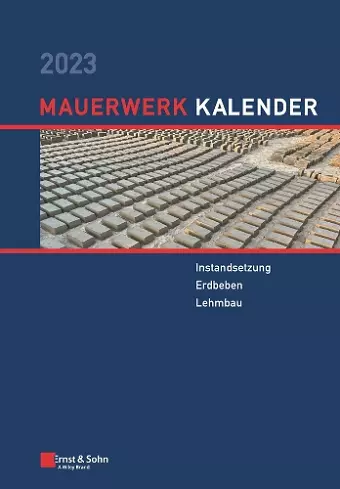 Mauerwerk-Kalender 2023 cover