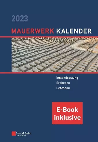 Mauerwerk-Kalender 2023 cover