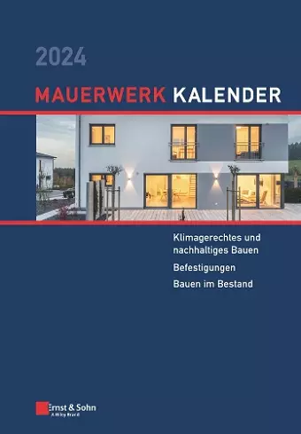 Mauerwerk-Kalender 2024 cover