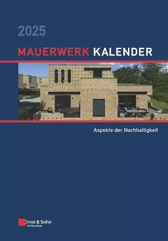 Mauerwerk-Kalender 2025 - Schwerpunkte cover
