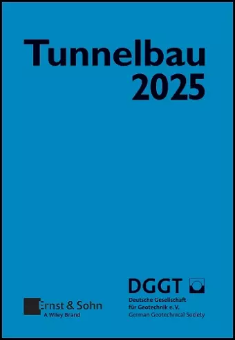 Taschenbuch für den Tunnelbau 2025 cover