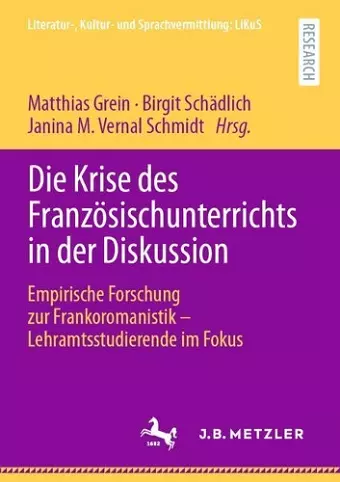 Die Krise des Französischunterrichts in der Diskussion cover