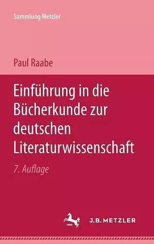 Einführung in die Bücherkunde zur Deutschen Literaturwissenschaft cover